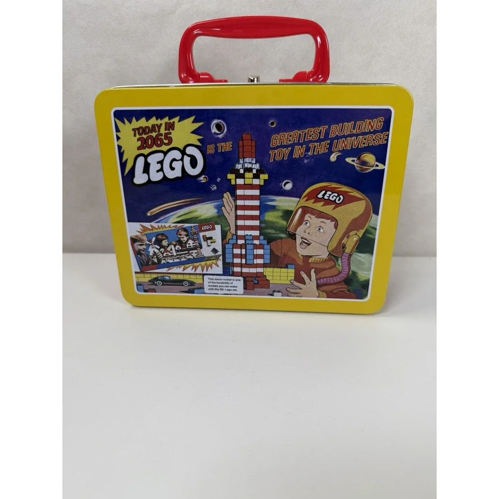 New LEGO 5007331 VIP Exclusive Collectible Retro Tin Lunchbox